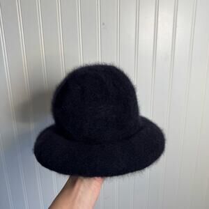 Parkhurst Angora Rabbit Hair Lambswool Blend Hat Women’s Made in Canada